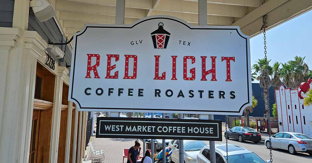 Red Light Coffee Roasters - Stay Galveston